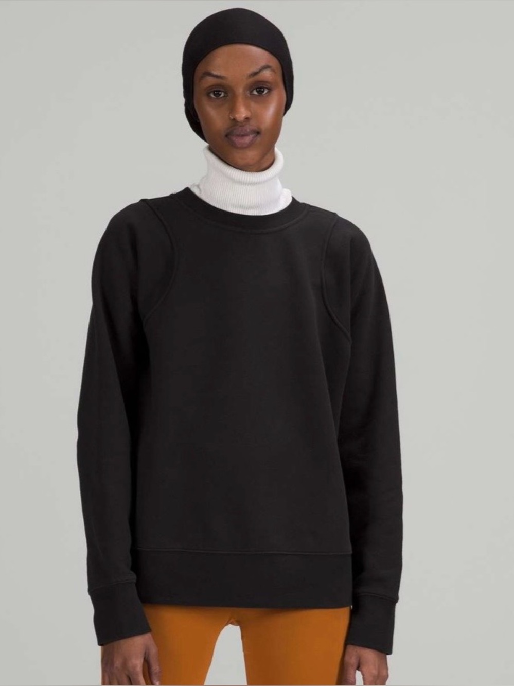 Lululemon Loungeful Crewneck Pullover Black
